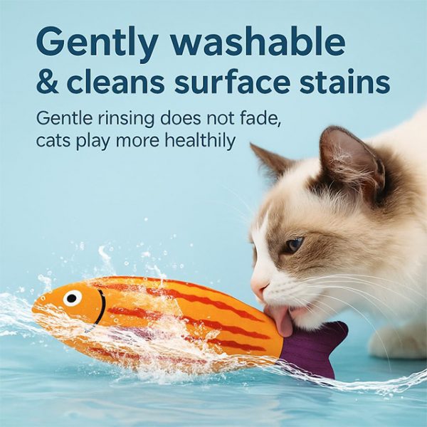 Wehao Catnip Plush Toys Durable Interactive Chew for Cats - Image 4