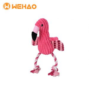 Wehao Plush Dog Toy Squeaky Durable Chew for Dogs