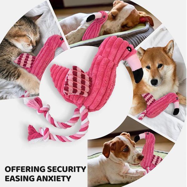 Wehao Plush Dog Toy Squeaky Durable Chew for Dogs - Image 5