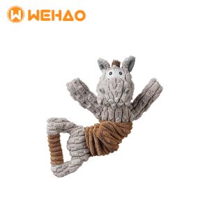 Wehao large stuffed plush dog toy durable material