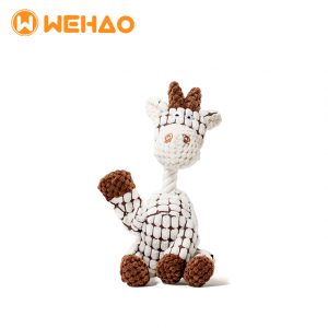interactive dog toys for large breeds eco friendly plush chew toy