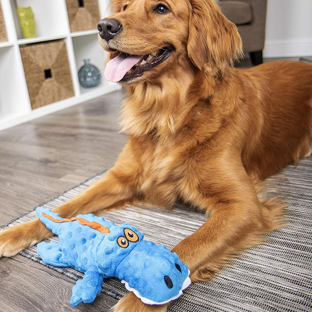 Wehao Durable Squeaky Plush Dog Toy for Chewing and Cuddling - Image 5