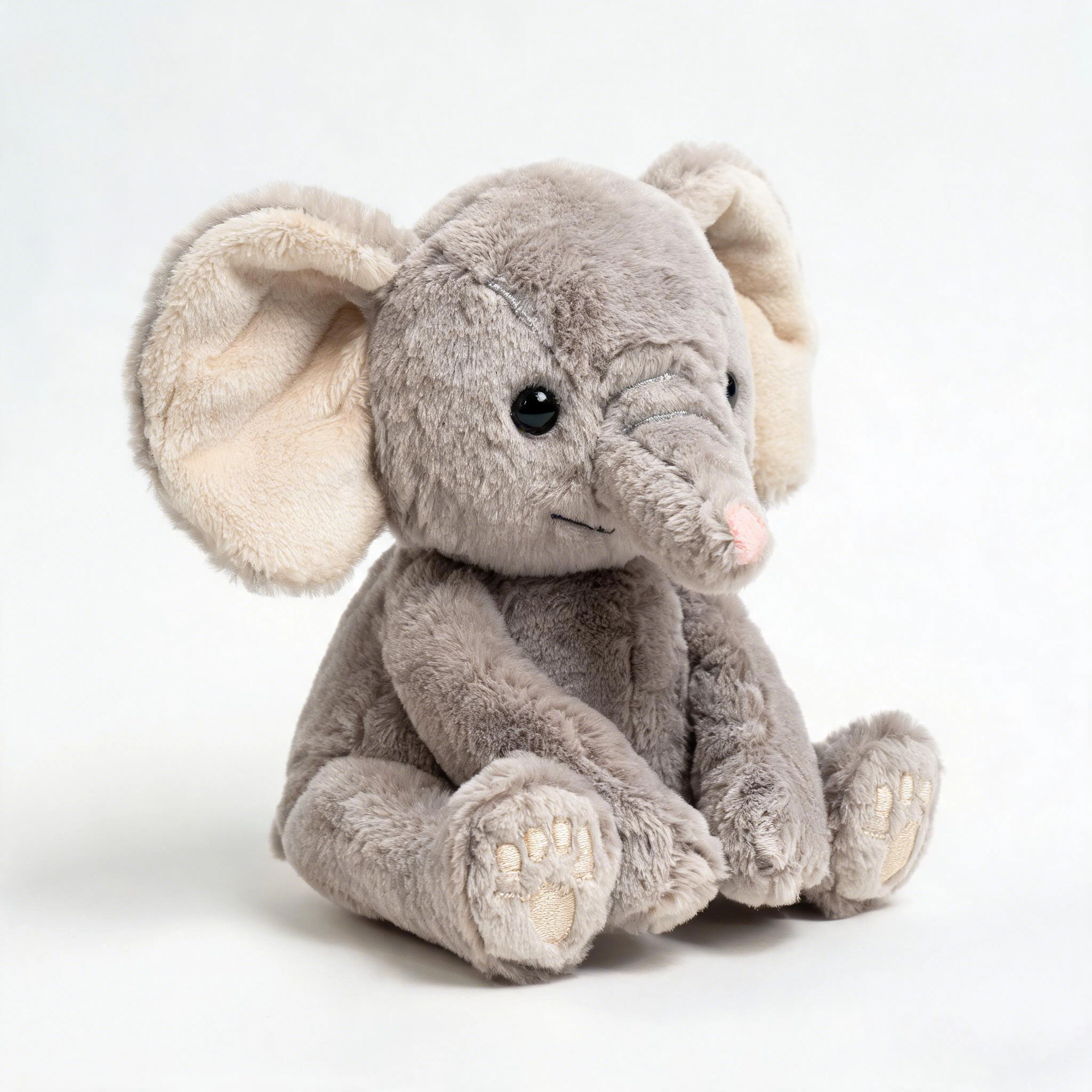 Realistic recycled plush animal toy sample for eco-friendly plush product development