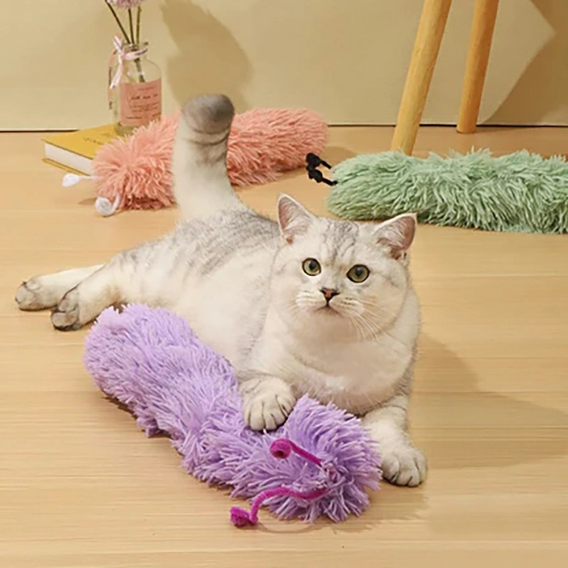 Crinkle plush pet toy for small dogs, puppies, and cats, designed for gentle sound interaction during biting, pawing, or carrying
